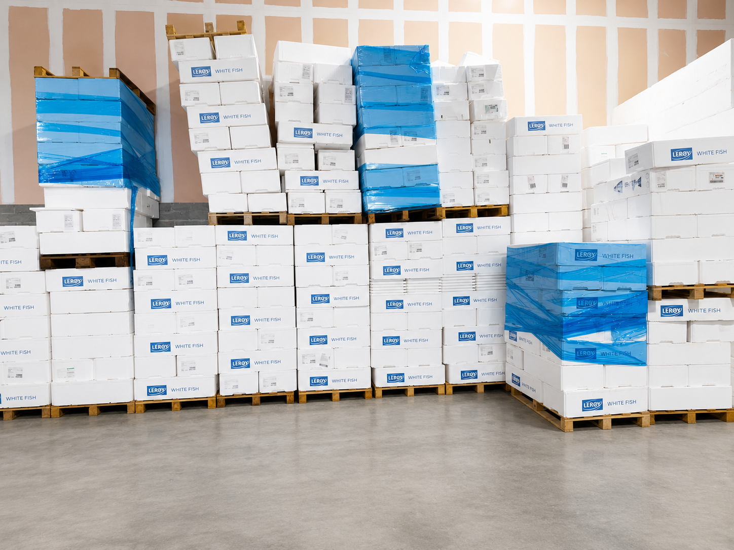 EPS fish boxes — polystyrene fish box recycling Grimsby
